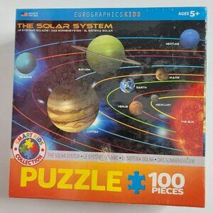 The SOLAR SYSTEM 100 Piece Smart Kids Collection Puzzle NEW Eurographics 5+